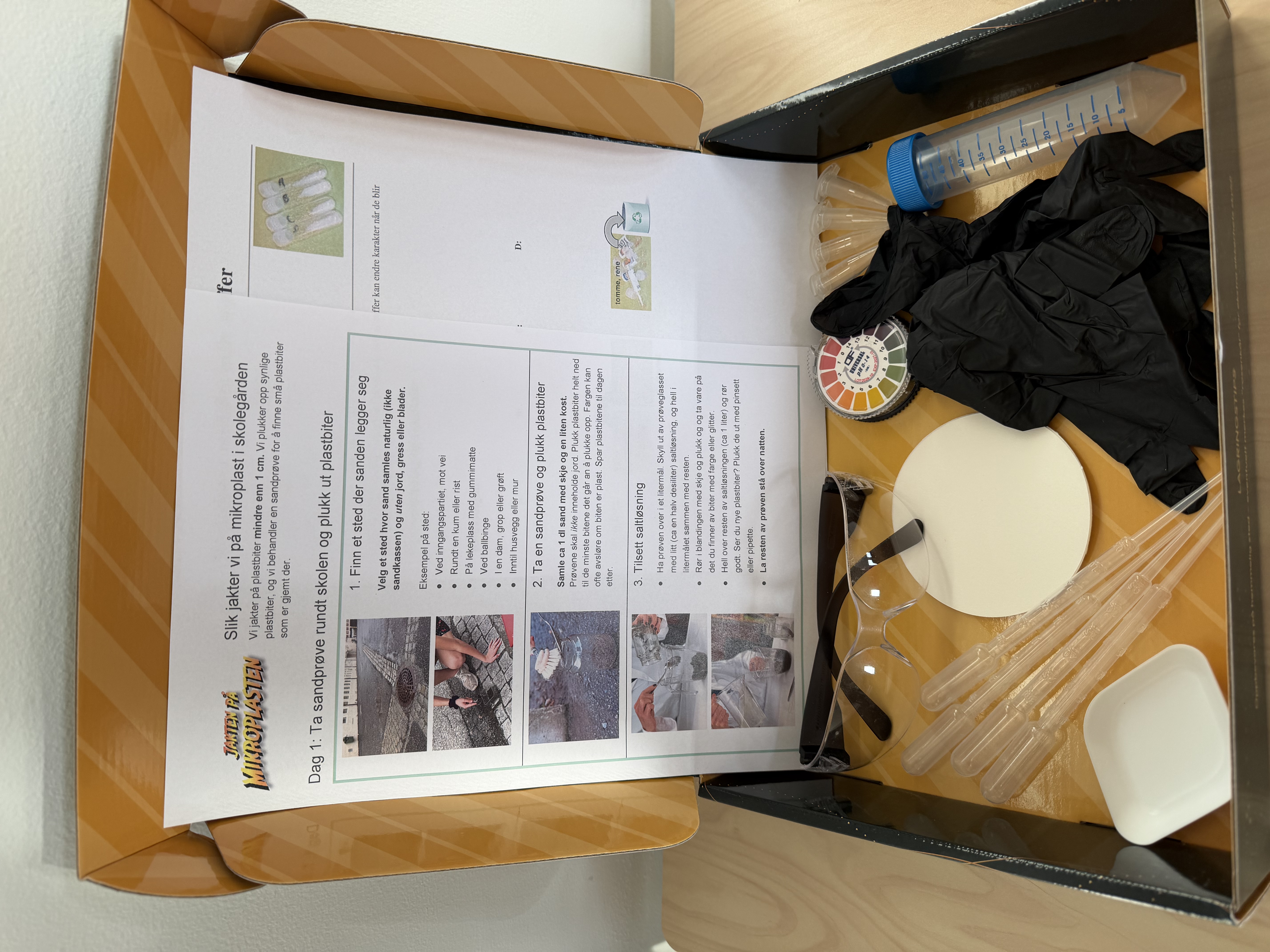 Et bilde som illustrerer et utkast til læringskitet om spøkelsesfiske.